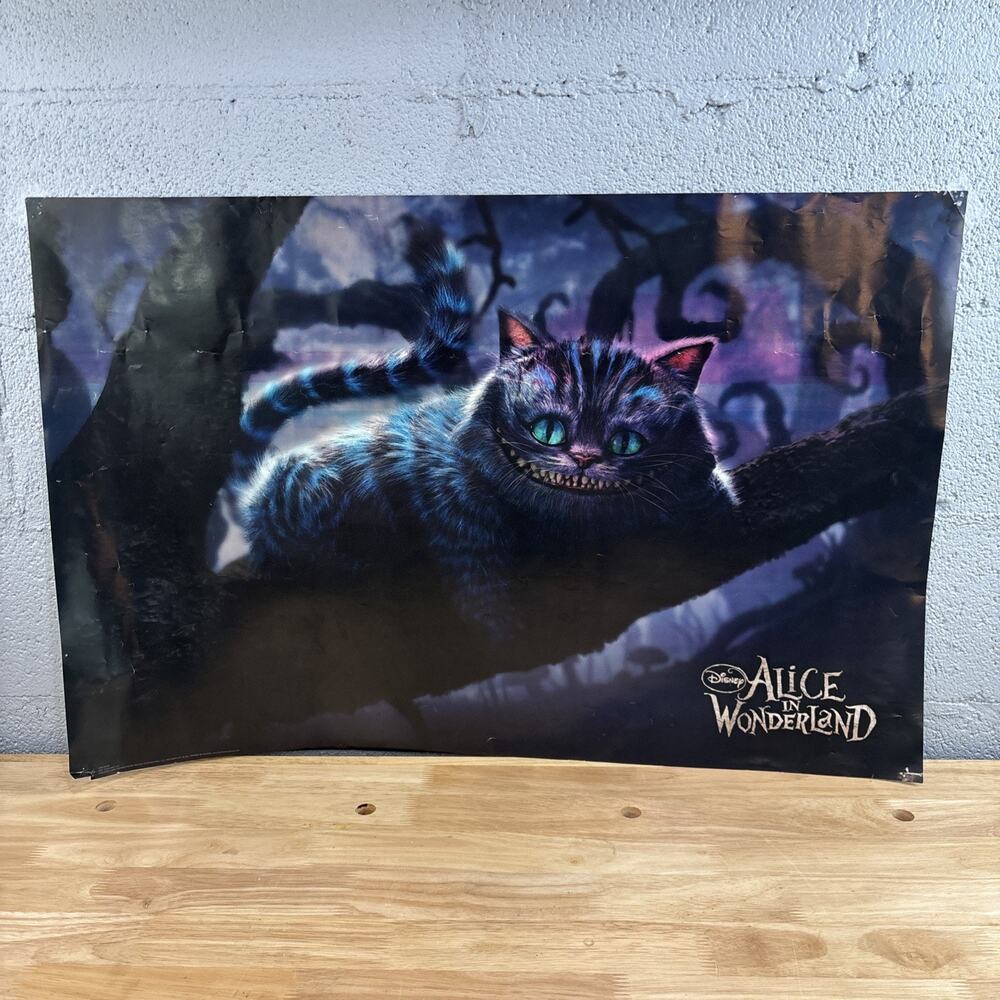 Alice In Wonderland Cheshire Cat Poster 22 x 34